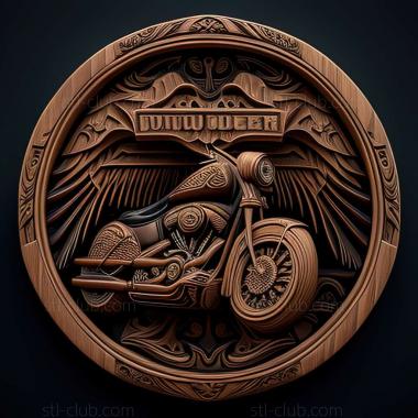 3D мадэль Harley Davidson Sport Glide (STL)